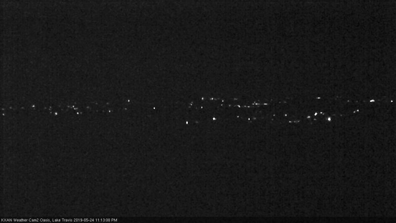 Lake Travis webcam, May 24, 2019 10:15 PM CT