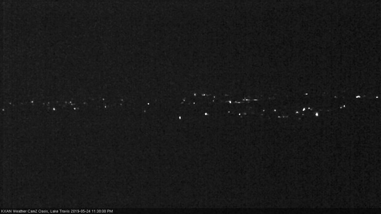 Lake Travis webcam, May 24, 2019 10:40 PM CT