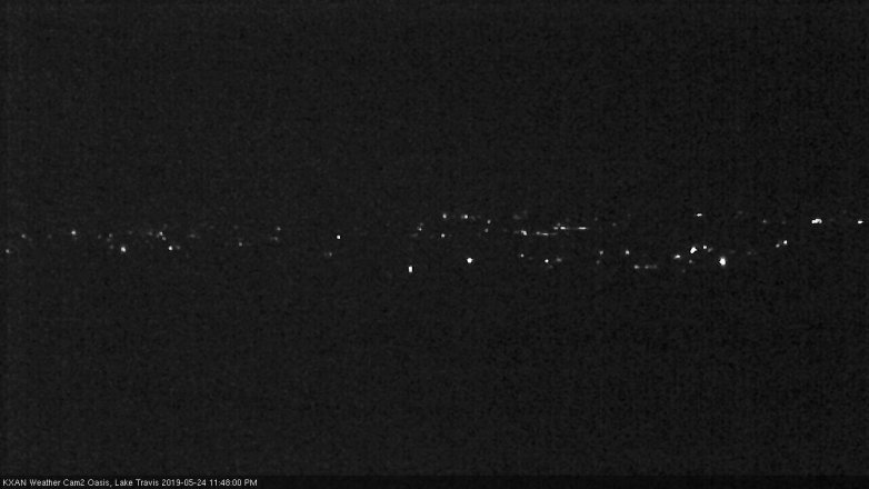 Lake Travis webcam, May 24, 2019 10:50 PM CT