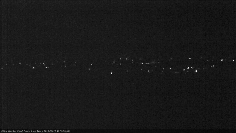 Lake Travis webcam, May 24, 2019 11:05 PM CT