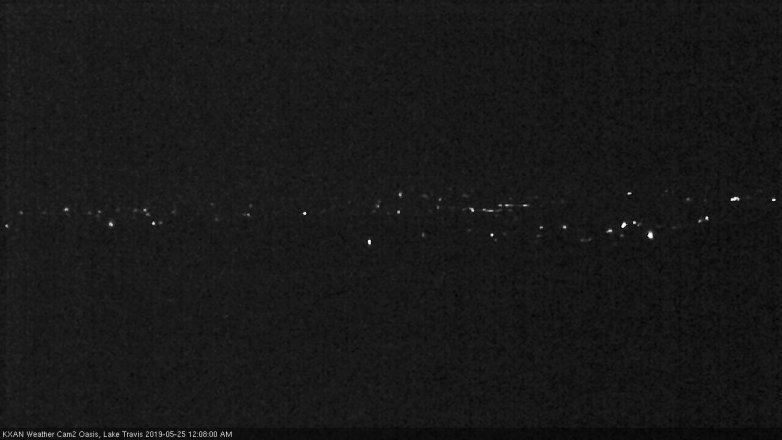 Lake Travis webcam, May 24, 2019 11:10 PM CT