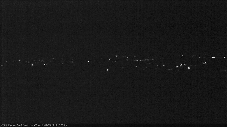 Lake Travis webcam, May 24, 2019 11:15 PM CT