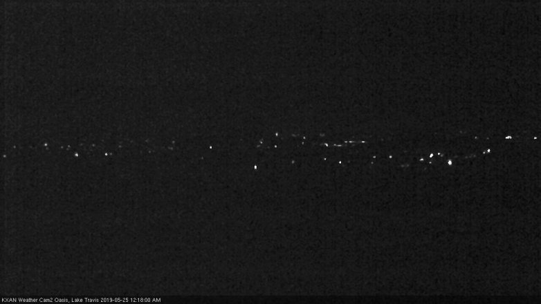 Lake Travis webcam, May 24, 2019 11:20 PM CT