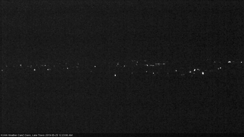 Lake Travis webcam, May 24, 2019 11:25 PM CT