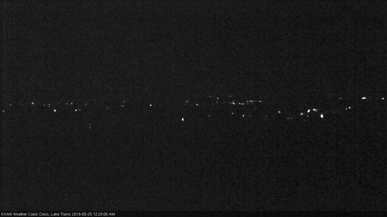 Lake Travis webcam, May 24, 2019 11:30 PM CT