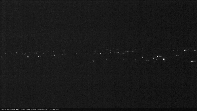 Lake Travis webcam, May 24, 2019 11:45 PM CT