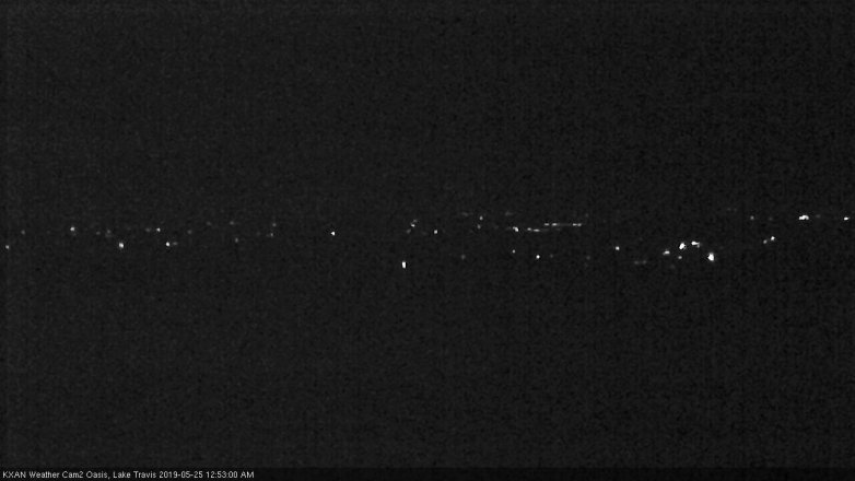 Lake Travis webcam, May 24, 2019 11:55 PM CT