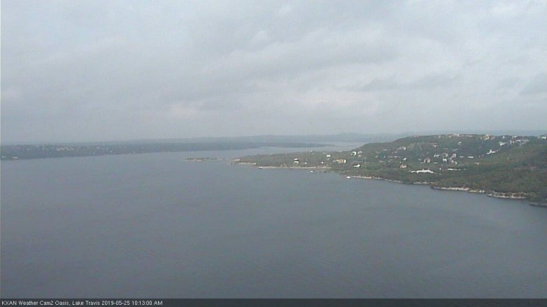 Lake Travis webcam, May 25, 2019 9:15 AM CT