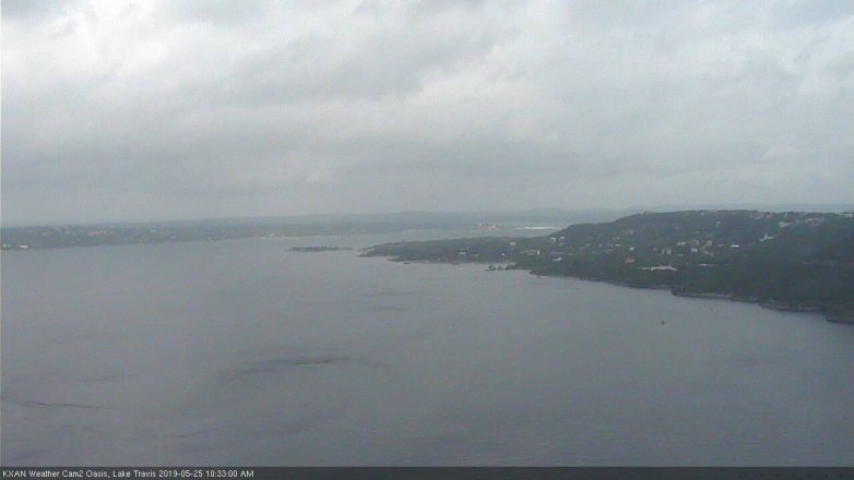 Lake Travis webcam, May 25, 2019 9:35 AM CT