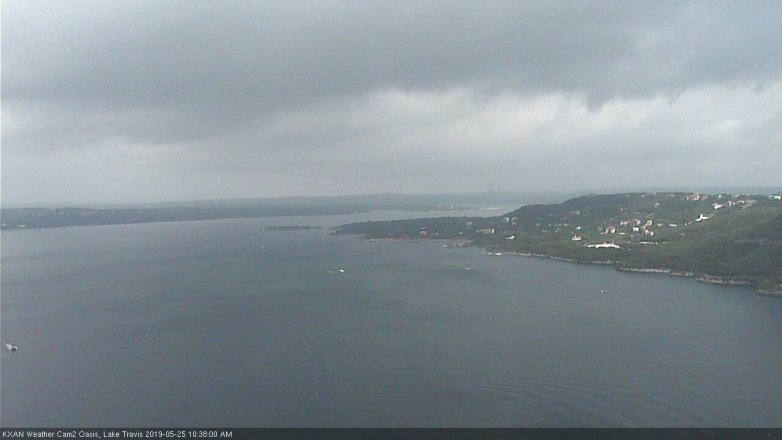 Lake Travis webcam, May 25, 2019 9:40 AM CT