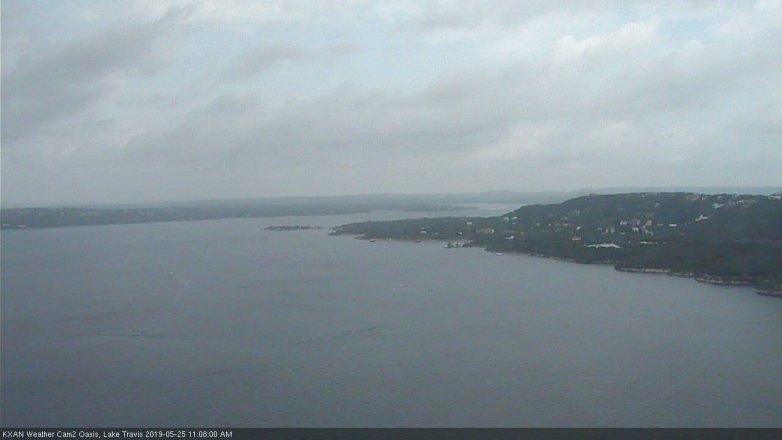 Lake Travis webcam, May 25, 2019 10:10 AM CT