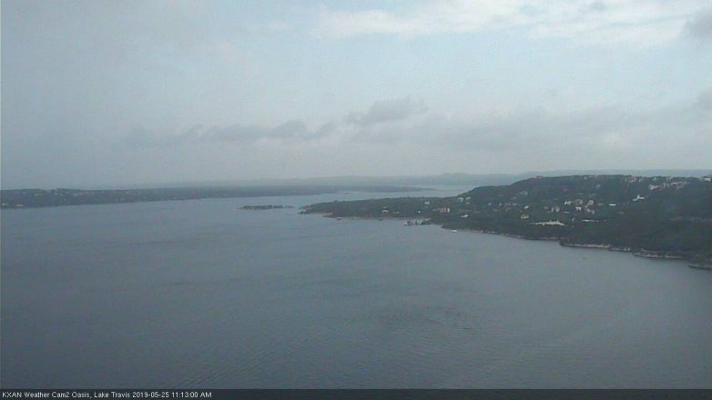 Lake Travis webcam, May 25, 2019 10:15 AM CT