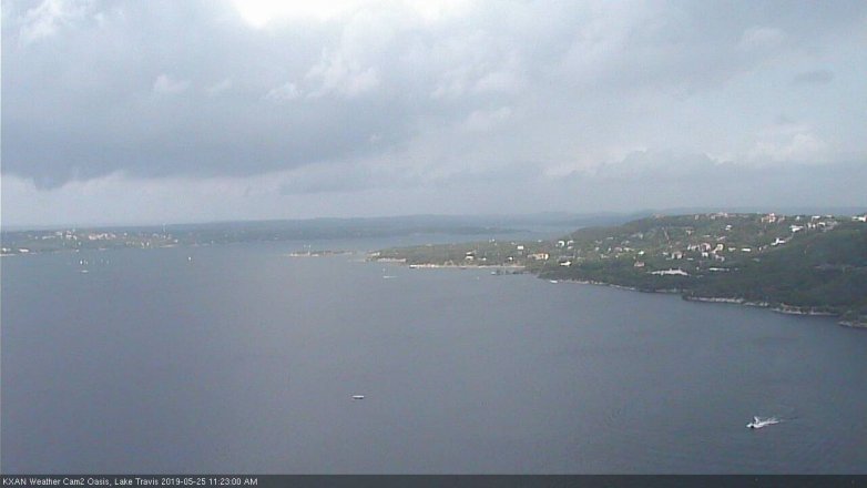 Lake Travis webcam, May 25, 2019 10:25 AM CT