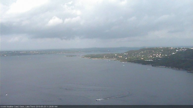 Lake Travis webcam, May 25, 2019 10:30 AM CT