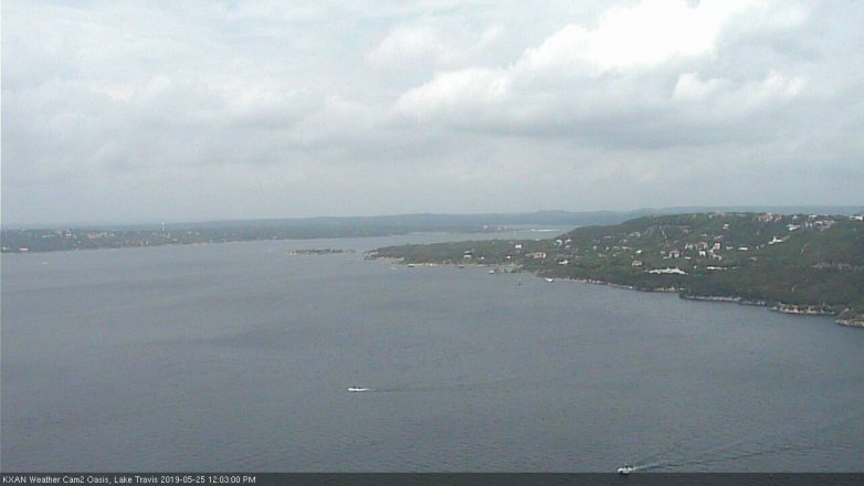 Lake Travis webcam, May 25, 2019 11:05 AM CT