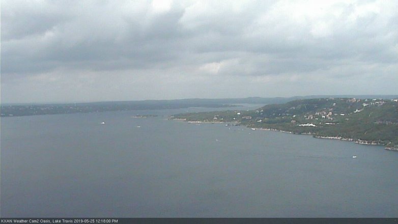 Lake Travis webcam, May 25, 2019 11:20 AM CT