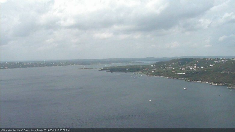 Lake Travis webcam, May 25, 2019 11:40 AM CT