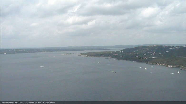Lake Travis webcam, May 25, 2019 11:50 AM CT