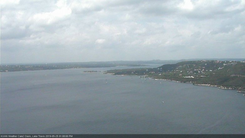 Lake Travis webcam, May 25, 2019 12:10 PM CT