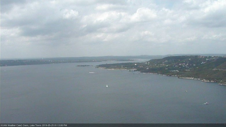 Lake Travis webcam, May 25, 2019 12:15 PM CT