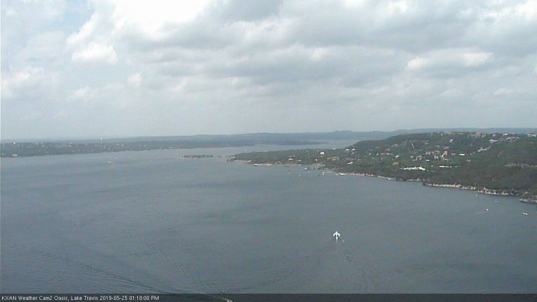 Lake Travis webcam, May 25, 2019 12:20 PM CT