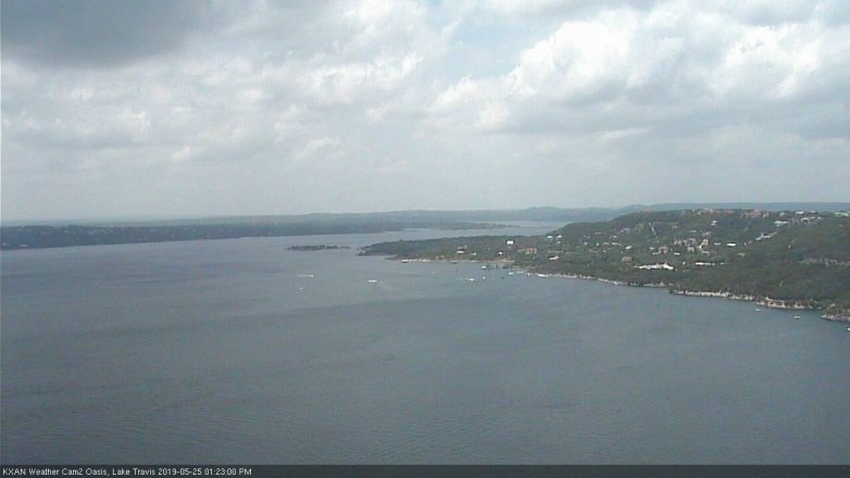Lake Travis webcam, May 25, 2019 12:25 PM CT