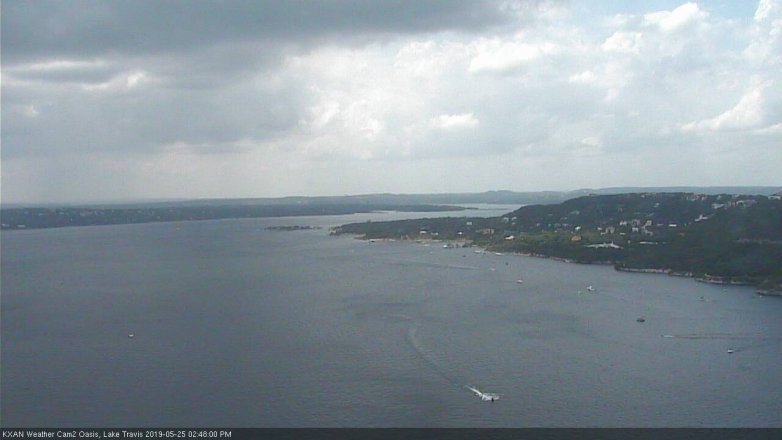 Lake Travis webcam, May 25, 2019 1:50 PM CT