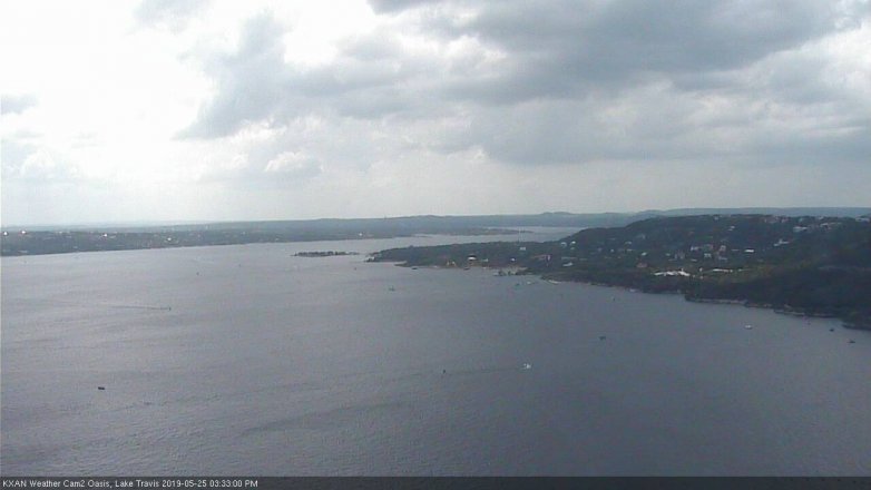 Lake Travis webcam, May 25, 2019 2:35 PM CT