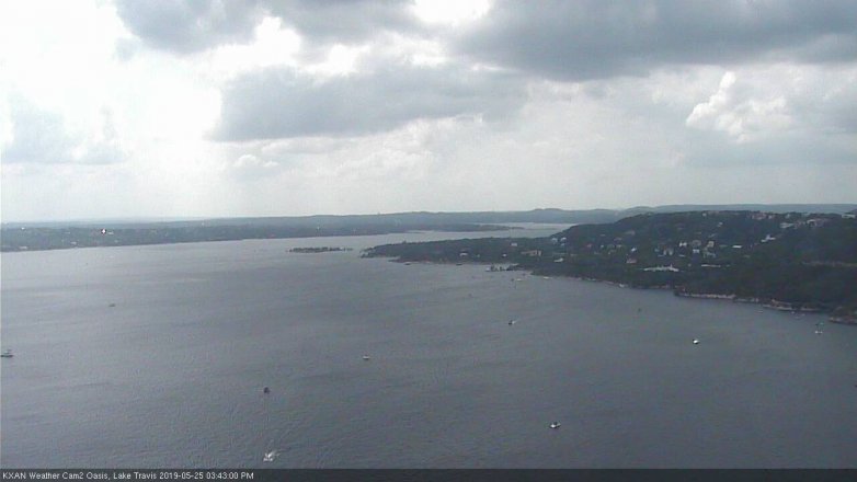 Lake Travis webcam, May 25, 2019 2:45 PM CT