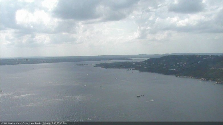 Lake Travis webcam, May 25, 2019 2:55 PM CT