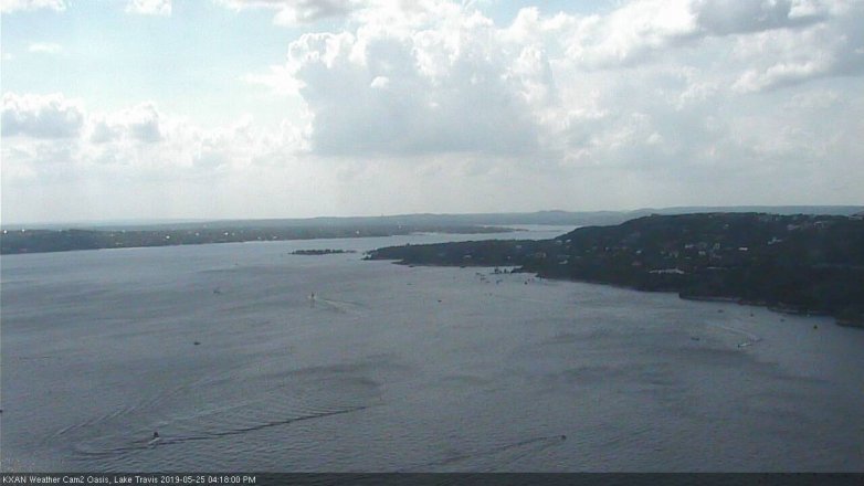 Lake Travis webcam, May 25, 2019 3:20 PM CT