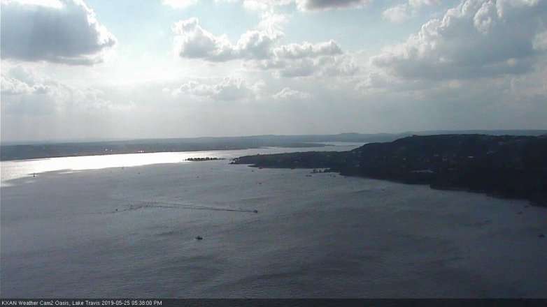 Lake Travis webcam, May 25, 2019 4:40 PM CT