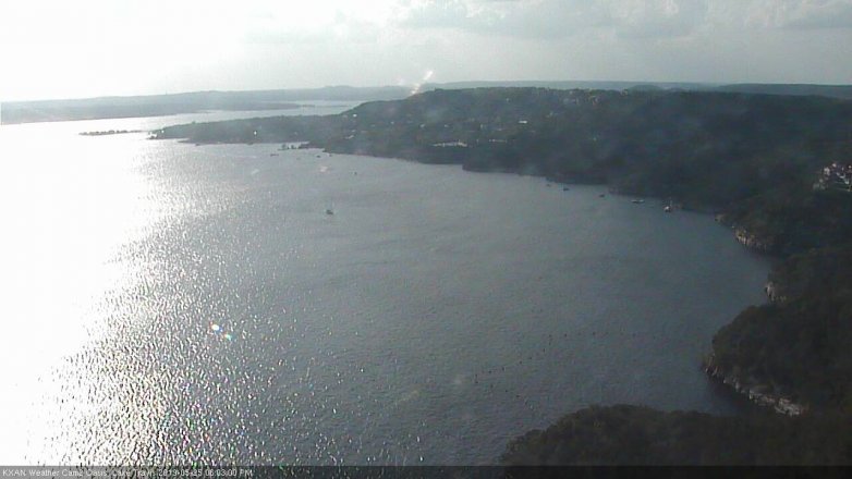 Lake Travis webcam, May 25, 2019 5:05 PM CT