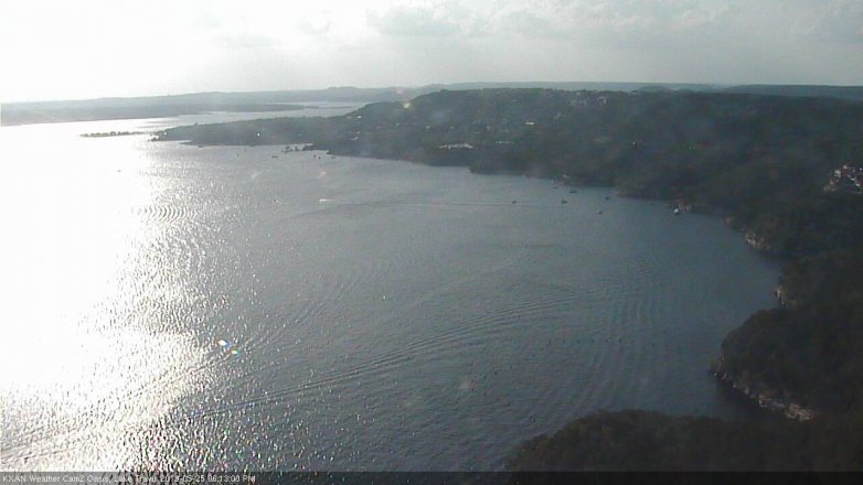 Lake Travis webcam, May 25, 2019 5:15 PM CT