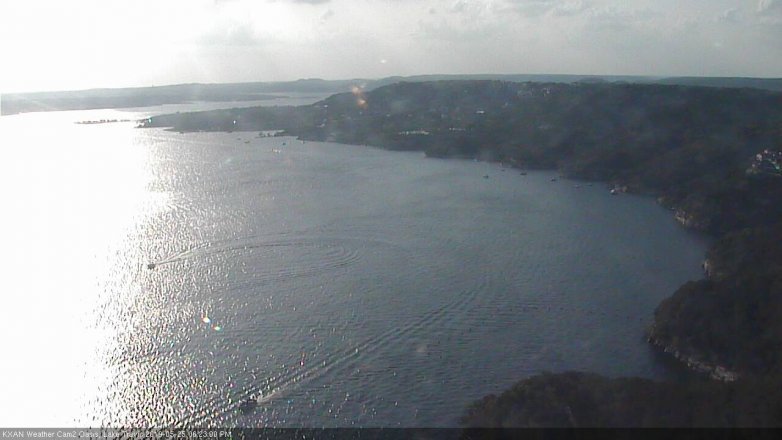 Lake Travis webcam, May 25, 2019 5:25 PM CT