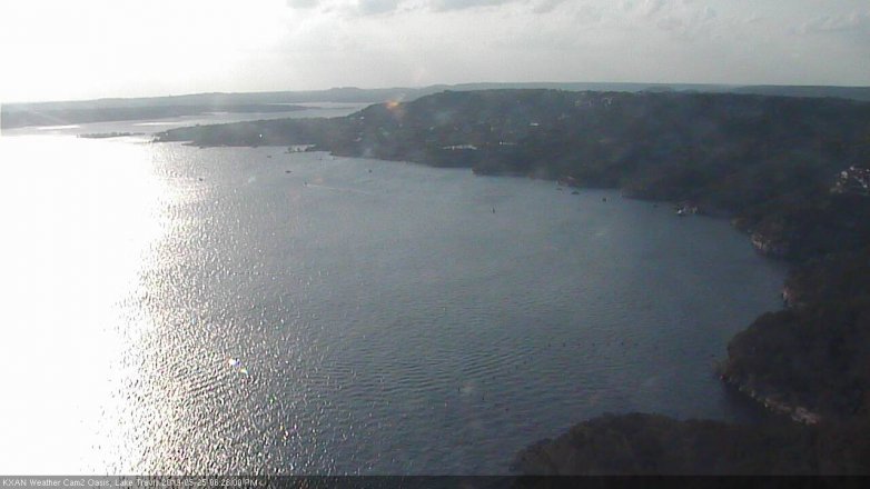 Lake Travis webcam, May 25, 2019 5:30 PM CT