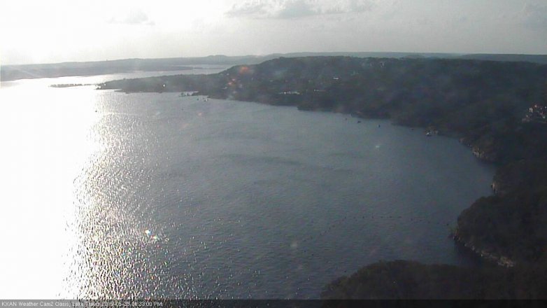 Lake Travis webcam, May 25, 2019 5:35 PM CT