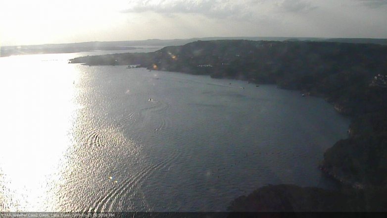Lake Travis webcam, May 25, 2019 6:00 PM CT