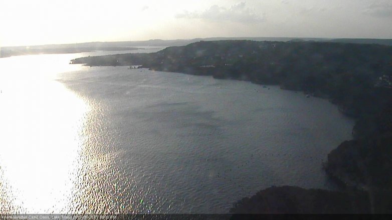 Lake Travis webcam, May 25, 2019 6:10 PM CT