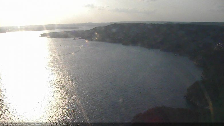 Lake Travis webcam, May 25, 2019 6:15 PM CT