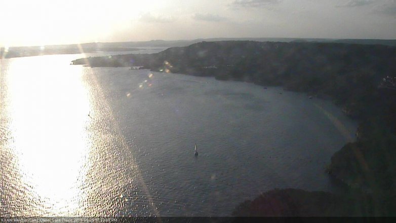 Lake Travis webcam, May 25, 2019 6:25 PM CT