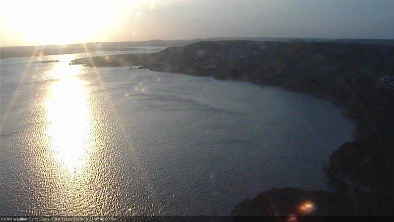 Lake Travis webcam, May 25, 2019 6:50 PM CT