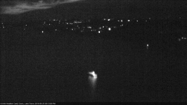 Lake Travis webcam, May 25, 2019 8:15 PM CT