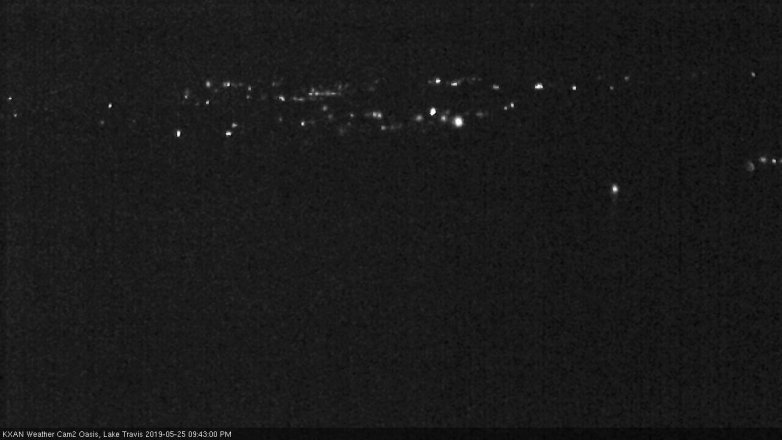 Lake Travis webcam, May 25, 2019 8:45 PM CT