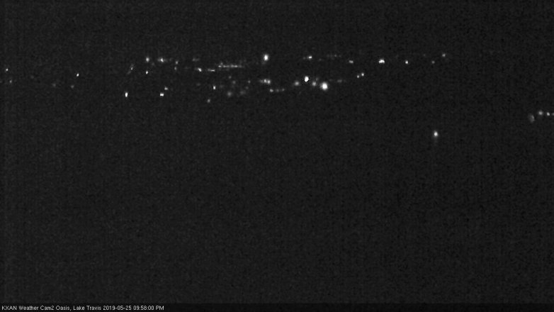 Lake Travis webcam, May 25, 2019 9:00 PM CT