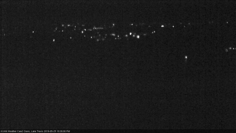 Lake Travis webcam, May 25, 2019 9:40 PM CT