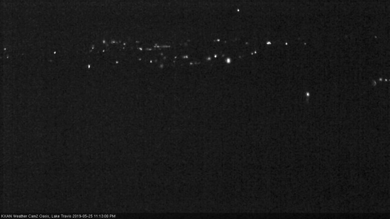Lake Travis webcam, May 25, 2019 10:15 PM CT