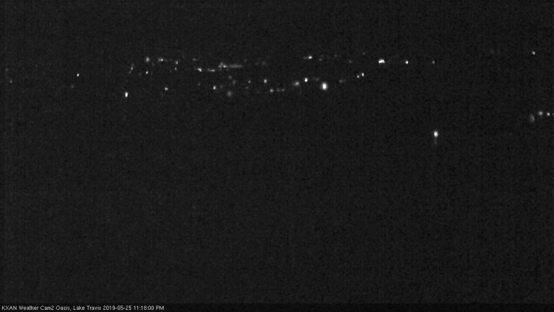Lake Travis webcam, May 25, 2019 10:20 PM CT