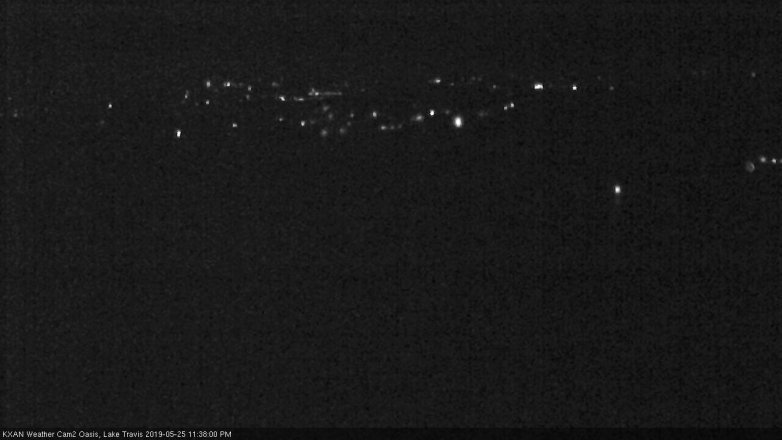 Lake Travis webcam, May 25, 2019 10:40 PM CT