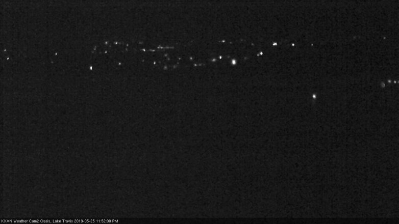 Lake Travis webcam, May 25, 2019 10:55 PM CT